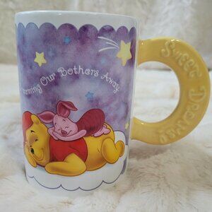 Disney Mug Houston Harvest Winnie The Pooh & Tigger Sweet Dreams Oversized